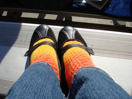 Socks in the sun